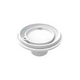 Color Match 2"S Adjustable Pebble Top Floor Inlet | White | PTFR-01