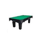 Hathaway Cobra 8-Foot Slate Pool Table | Black Felt | NG2687BK