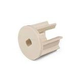 Coolaroo 30mm Clutch Plug Rib | Cream | Z 1-CP30