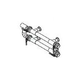 Waterco Manual 4-Valve 4" Commercial Manifold for Dual Side-by-Side Vertical Filters with 3" Flange Ports | M4VFD4X3