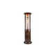 Lava Heat Italia© Opus R-Line Commercial Patio Heater | Cylindrical 7.5-Foot | Bronze Propane | RL7MPB