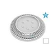 AquaStar 8" Round Color Choice Suction Outlet Cover with Screw Kit | Clear | CC8100
