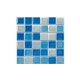 Betsan Glass Tile Artistic Series | Anti Slip Light and Dark Blue Mix | A242 Mix