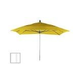 Ledge Lounger Choice Umbrella | 7.5' Square 1.5" White Pole | Standard Color Mediterranean Blue | LL-U-C-7SQPP-W-STD-4652