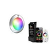 PAL Lighitng Evenglow Multi-Color LED Pool Light & Transformer Kit | 30W 12V 80' Cord with Plug | 55W 12VDC Transformer | 64-EGL-80-42-PCR-2DW-60-E