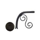 Black Oak Foundry Large Droop Spout | Brushed Pewter Finish | S7700-BP