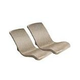 SR Smith Destination Series In-Pool Rocking Lounge Chair | Set of 2 | Cappuccino | DS-2-57-2PK