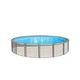 Azor 18' Round Above Ground Pool Sub-Assembly Only with Skimmer | 54" Wall | PAZOFAL-1854RRRRRRI10-TS