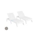 Ledge Lounger Mainstay Collection Chaise Package | Gray | LL-SS-MS-CP-GR