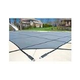 GLI 12-Year Secur-A-Pool Mesh Safety Cover | Rectangle 12' x 24' Gray | 201224RESAPGRY