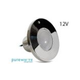 J&J Electronics PureWhite LED Spa Light | 12V Warm White Equivalent to 100W 50' Cord | LPL-S1W-12-50-P27