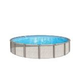 Azor 30' Round Above Ground Pool | Ultimate Package 54" Wall | 184785