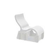 Ledge Lounger Signature Low Back Recline Chair Riser for 12" - 15" Depth | White | LL-SG-LBCR-RISER->12-15-WH