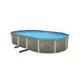Blue Wave Trinity 15' x 30' Oval Above Ground Pool | 52" Steel Wall | NB1845