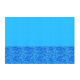 18' Blue Wall Swirl Bottom Overlap Above Ground Pool Liner for 48" - 52" Pools | LI1848SB20