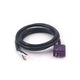 HydroQuip Blower Cord | 18/3 48" Cord | Violet | 30-0200-48C