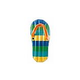 Blue Wave Beach Striped Flip Flop 71" Inflatable Pool Float | NT1773