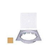Custom Molded Square Skimmer Cover & Collar | Tan | 25538-909-000