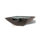 Slick Rock Concrete 30" Square Camber Water Bowl | Coal Gray | No Liner | CS3011-COALGRAY