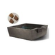 Slick Rock Concrete 30" Box Spill Water Bowl | Rust Buff | No Liner | KSPB3010NL-RUSTBUFF