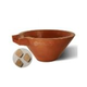 Slick Rock Concrete 30" Conical Spill Water Bowl | Umber | No Liner | KSPC3014NL-UMBER