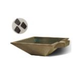 Slick Rock Concrete 30" Square Spill Water Bowl | Onyx | No Liner | KSPS3010NL-ONYX