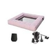 Pigro Felice Modul'Air Premium Inflatable Single Floating Hammock Bundle | Rose Pink | 921991-RPINK