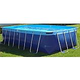 Splash-A-Round Pools Quik Swim Metal Frame Pool Kit | 10' x 18' | 48" Metal Frame Pool | QuickSwim-KIT