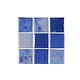National Pool Tile Valencia 2x2 Series Glass Tile | Azul | VAL-AZUL 2X2