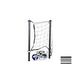 Global Pool Products Volleyball Set | 16' Net & Ball | Polished Poles | No Anchors | GPPOTE-VBS16-SS