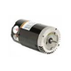 Replacement C-Flanged Keyed & Threaded Shaft Pool Motor | 1HP 115/208-230V 56C | Premium Energy Efficient | ASB653
