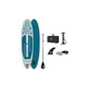 Aqua Marina Pure Air All-Around iSUP | Adjustable Aluminum Paddle with Safety Leash | Blue | 10' 10" x 32" | PA-23AR06PS