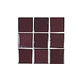 National Pool Tile Valencia 2x2 Series Glass Tile | Marron | VAL-MARRON 2X2