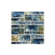 Fujiwa Tile Pilos Random Pattern Series | Autumn Blue | PILOS-402
