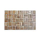 Cepac Tile Serenity Basket Weave Series 0.5x1 Tile | Driftwood | SR3-BW