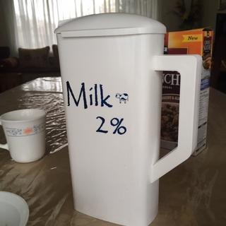 Pichet pour sac à lait de 1,3 L Mistral
