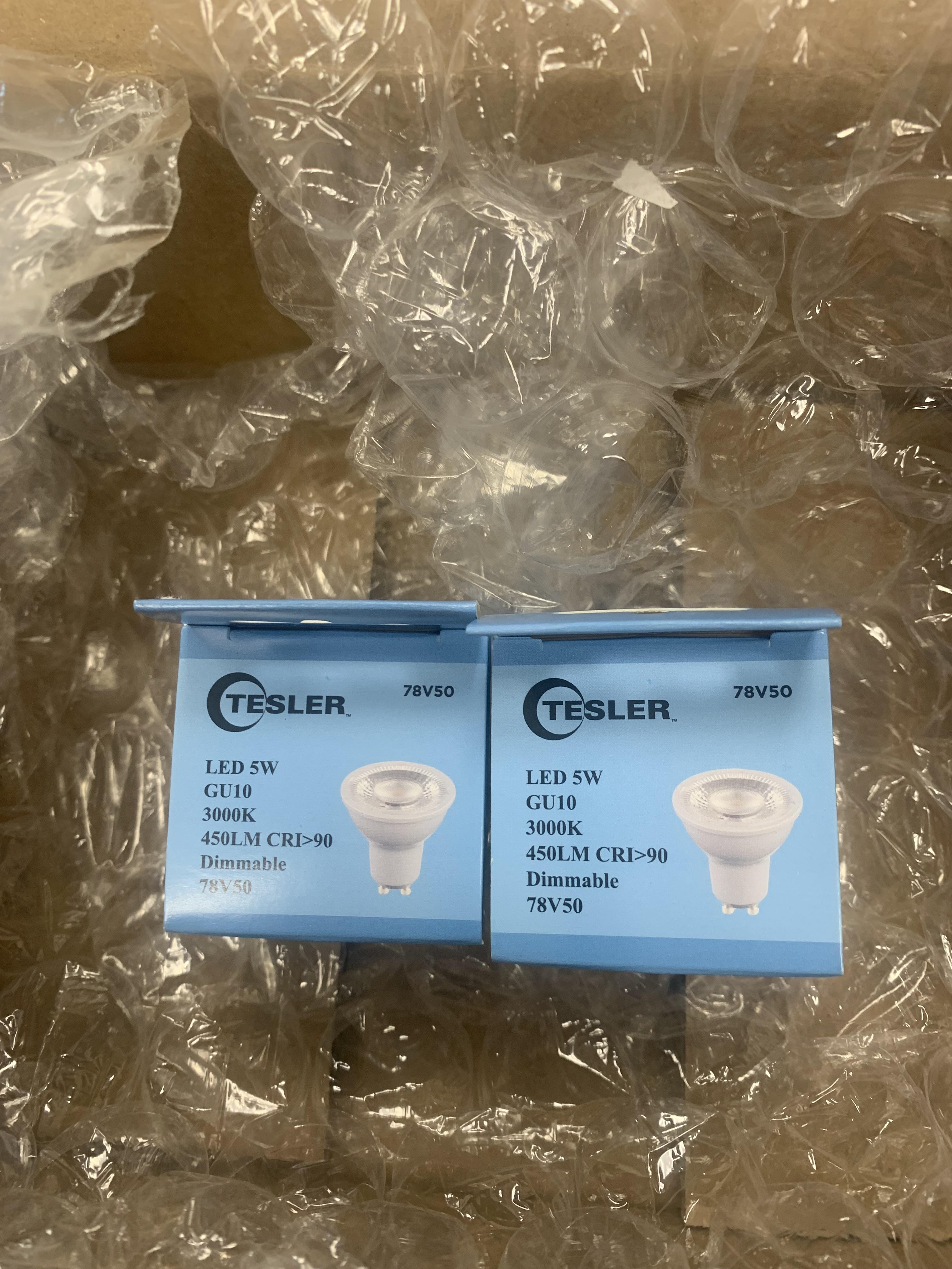 50W Equivalent 5W 3000K LED Dimmable GU10 MR16 Light Bulb - #78V50