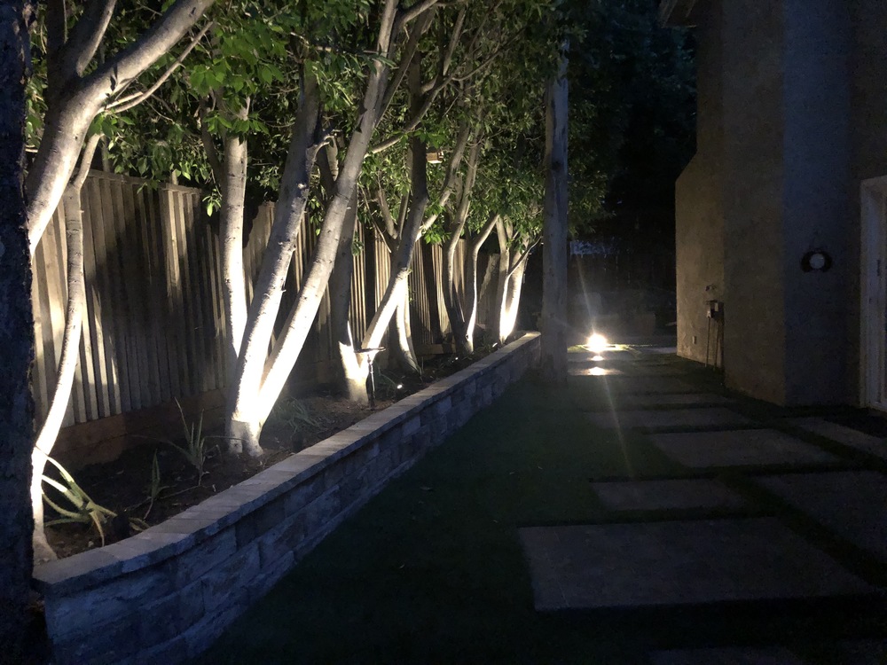 Hooded Low Voltage Bronze 7 1/2 High LED Landscape Spotlight - #2C503