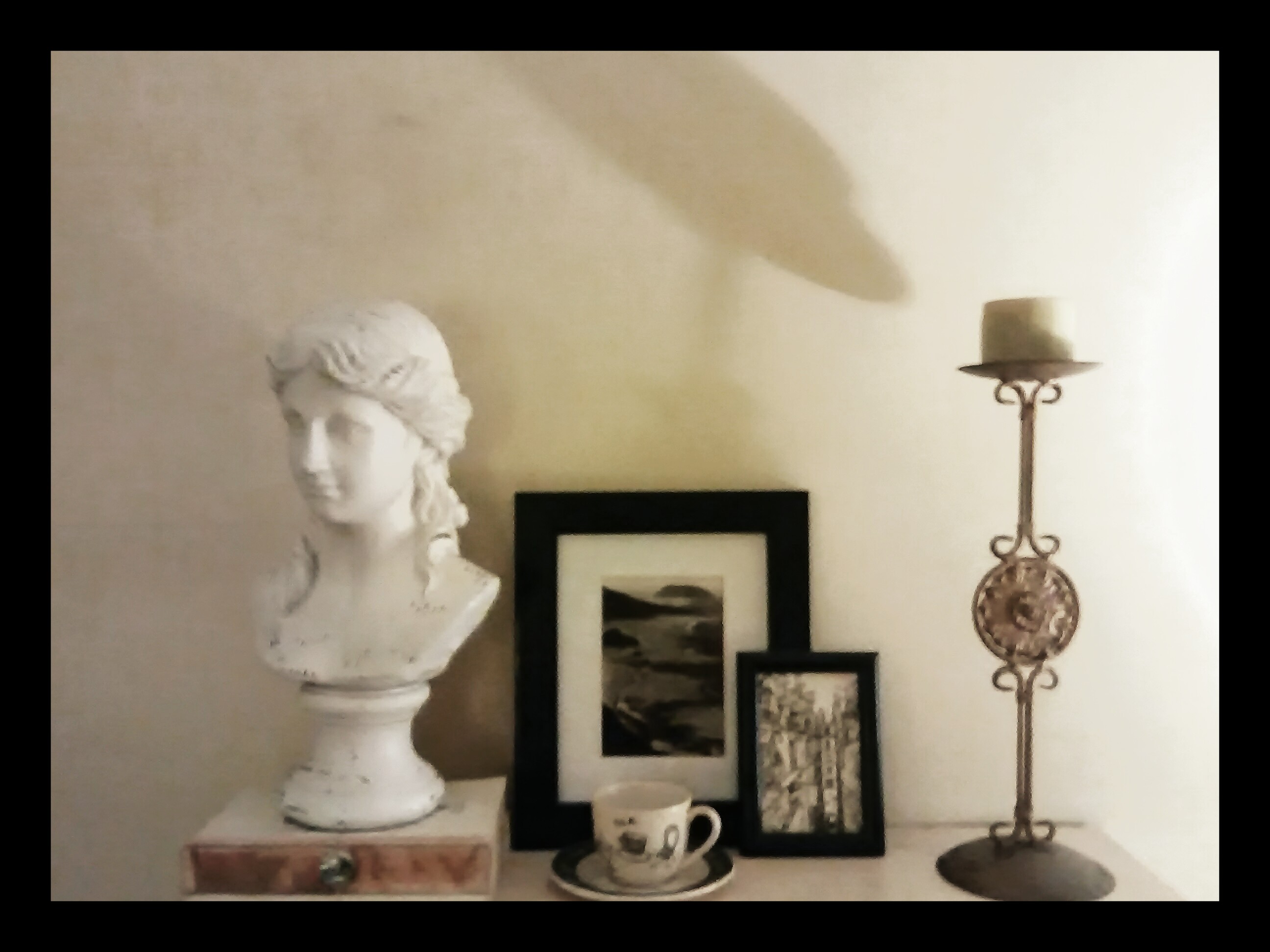 Kensington Hill Classic Greek 17 1/2 High Antique White Bust Sculpture :  Target