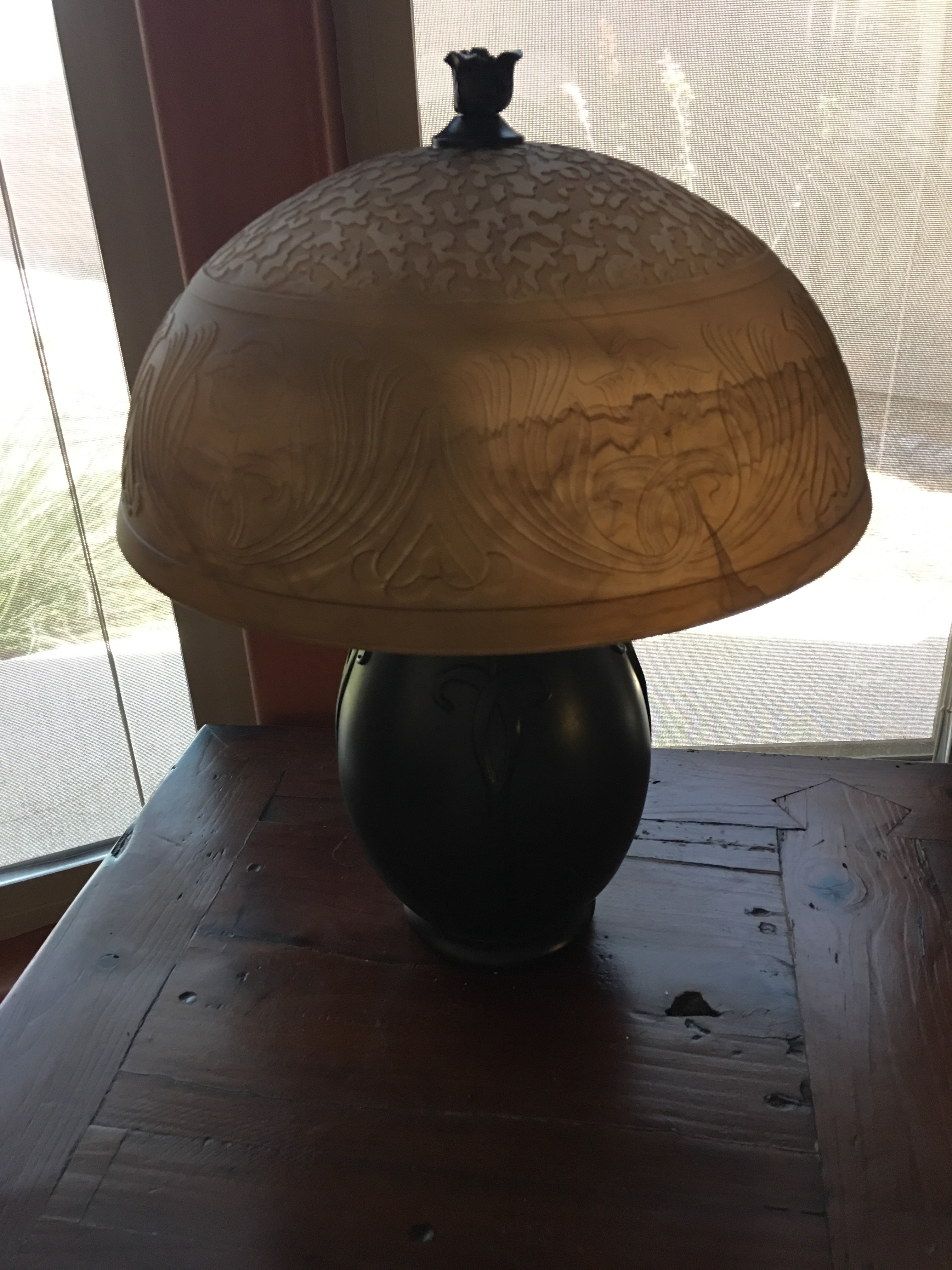 quoizel glenhaven table lamp