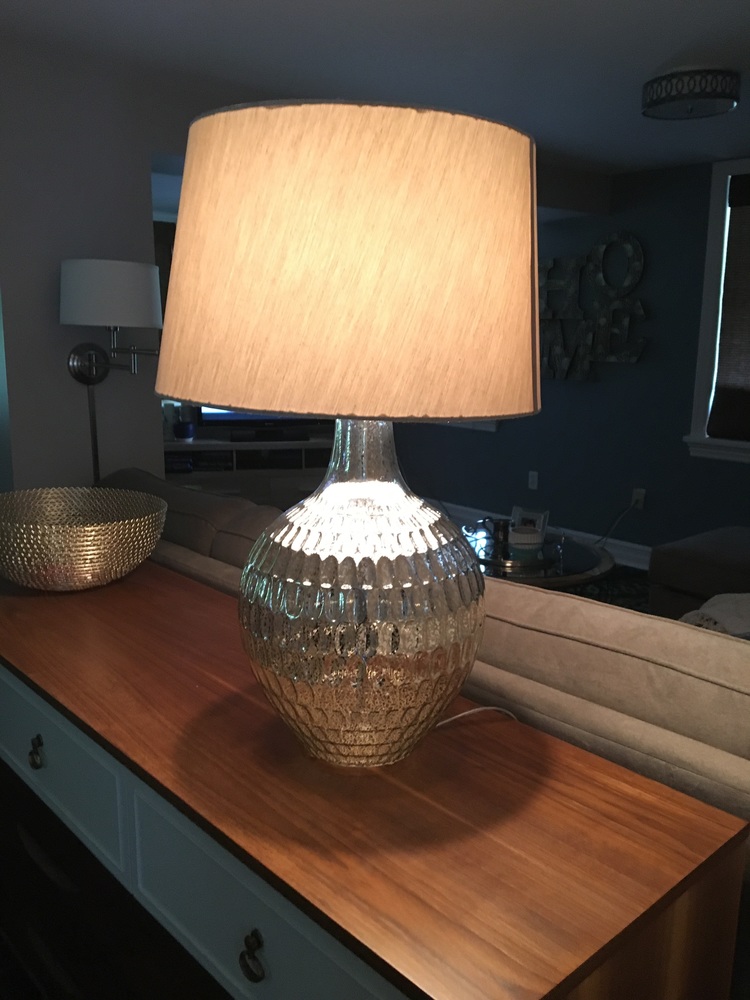 possini euro burgess textured glass table lamp