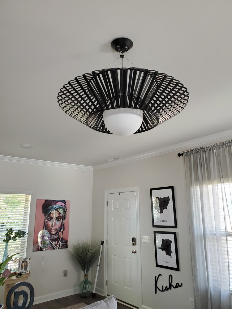 Possini Euro Planet 31 1/2 Wide Black Finish Modern Chandelier