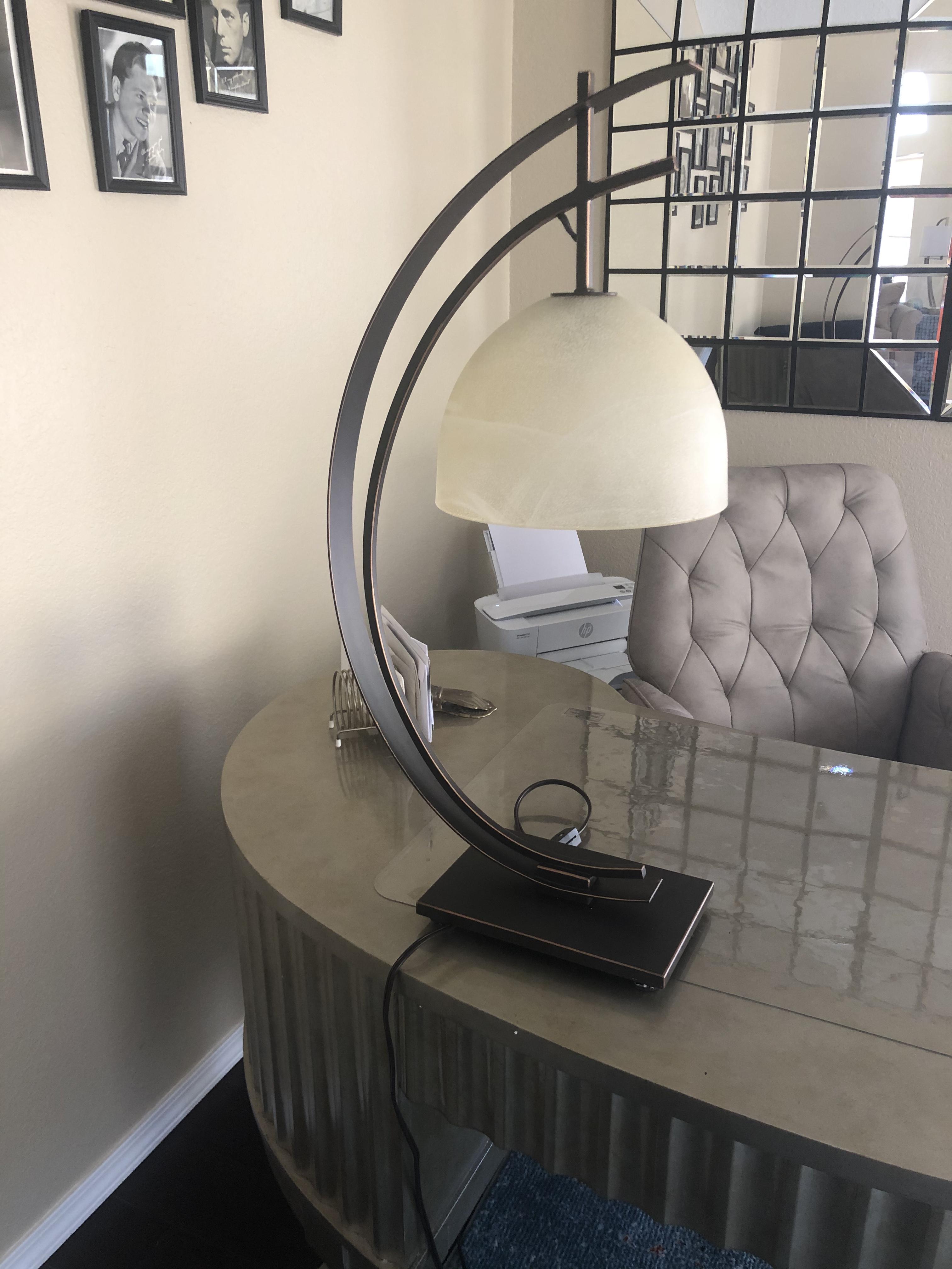 kathy ireland orbit table lamp