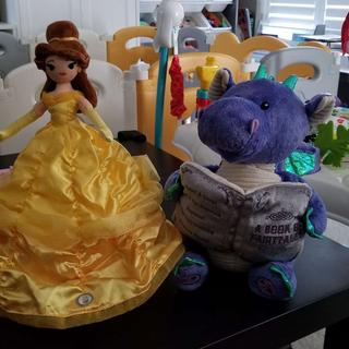 DISNEY Beauty and the Beast Belle Pillow Plush