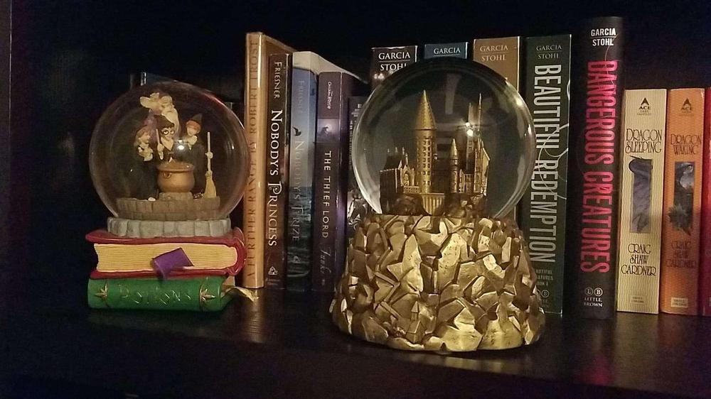 harry potter mystery snow globe