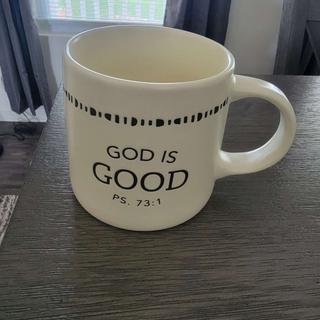 Mug: God is good –