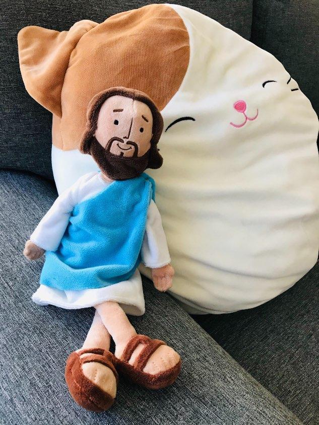 hallmark jesus stuffed doll