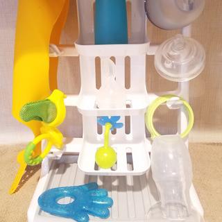 Munchkin Tidy Dry Space Saving Baby Bottle Drying Rack - 1