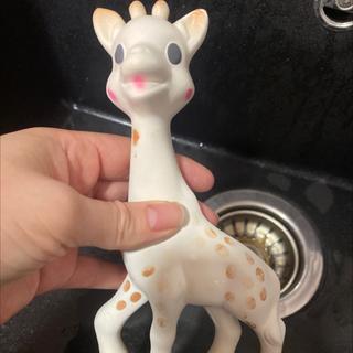 2 Vulli Sophie The Giraffe Plush Rattle Baby Toy Soft 10 Squeaker &  Teether