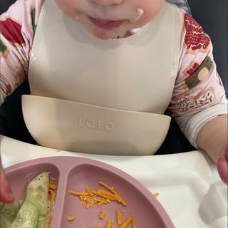 Lalo The Bib - Waterproof, Non-Toxic Silicone Baby Bib with Adjustable Neck  Band & Silicone Food Pouch Catcher, Set of 2 - Grapefruit - Yahoo Shopping